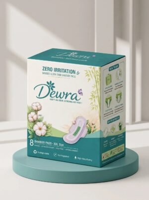 Dewra Bamboo Sanitary Pads — XXL (Pack of 8)